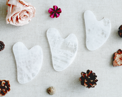 Gua Sha Massage Tool - Clear Quartz