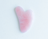 Gua Sha Massage Tool -  Rose Quartz