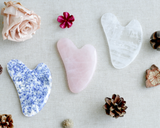 Gua Sha Massage Tool -  Rose Quartz