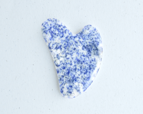 Gua Sha Massage Tool - Blue Jasper